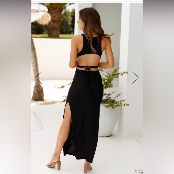 Not A Basic Girl Maxi Dress - Picture 3 of 6